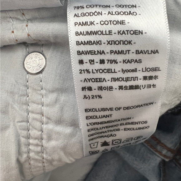 NWOT Levi’s Premium Ribcage Straight ankle denim high rise jeans 27w 29l light - Picture 12 of 13